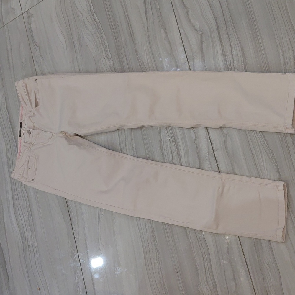 Baby Pink Straight Leg Jeans - Picture 9 of 12
